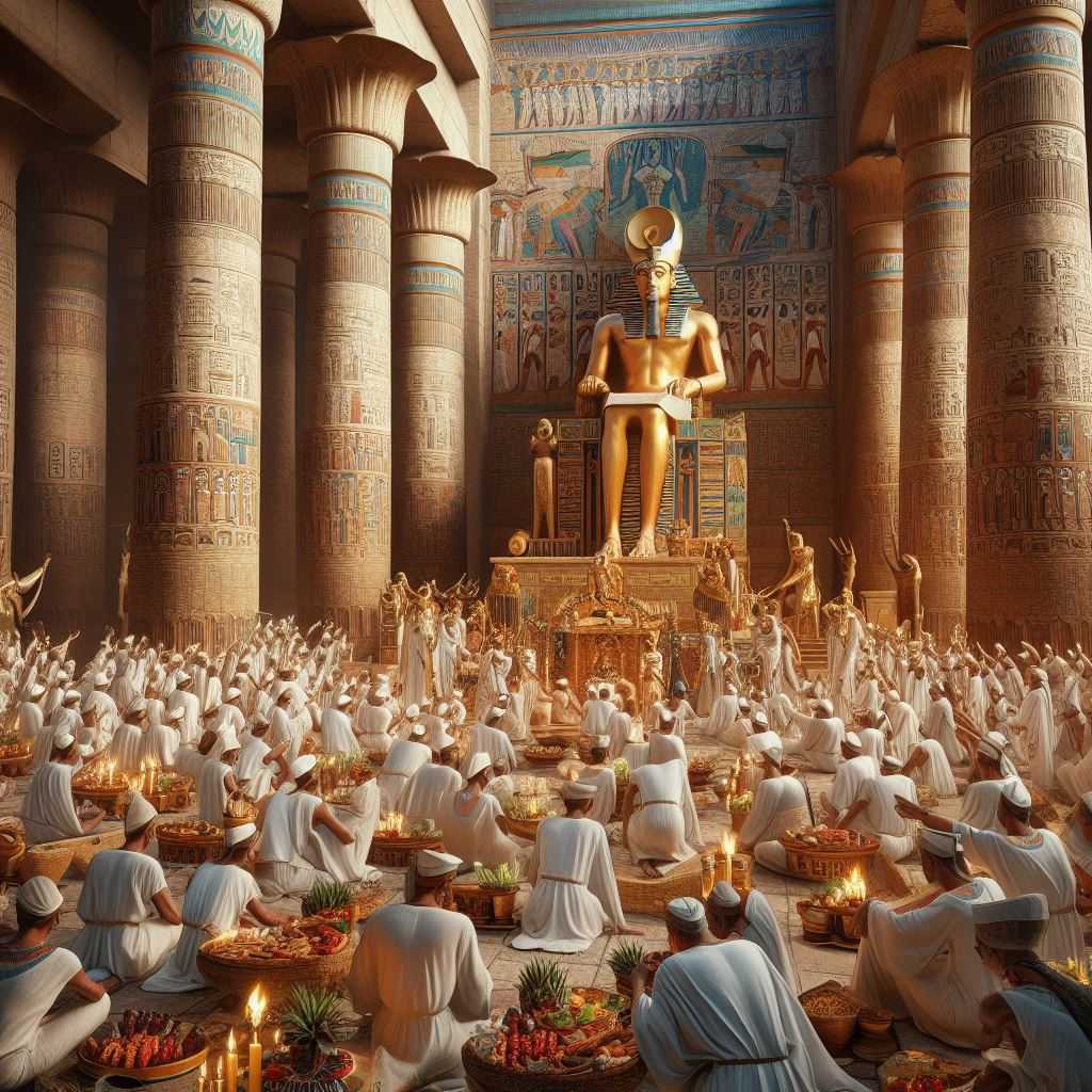 Culto a Ra en Egipto: Templos, rituales y festivales